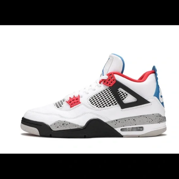 Jordan 4 retros What The Athletic Shoes